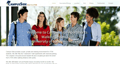 Desktop Screenshot of campussideutsa.com